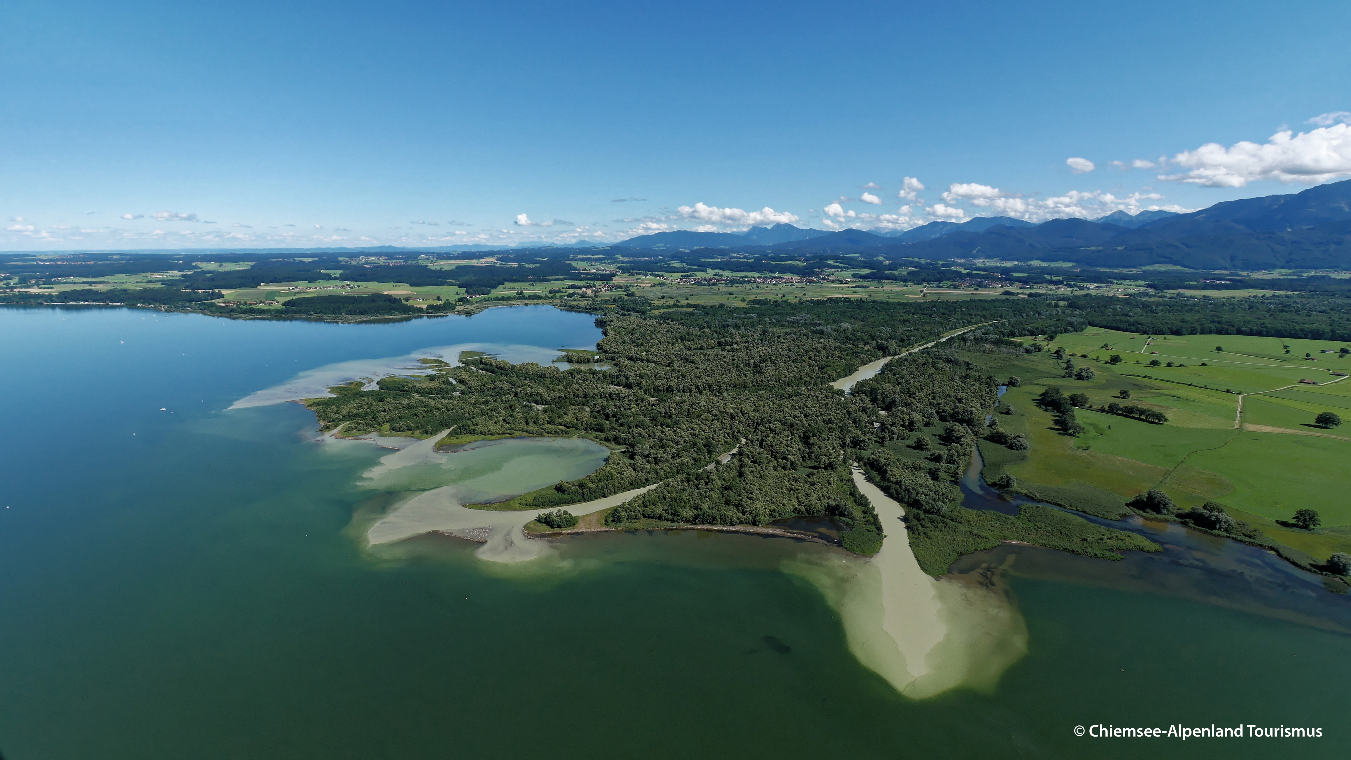 Mündung Tiroler Achen